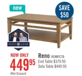 The Brick Reno coffee table offer