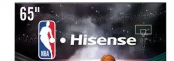 The Brick Hisense 65 a68h series 4k uhd smart google tv offer