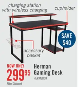 The Brick Herman gaming desk offer