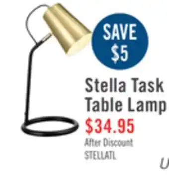 The Brick Stella desk/task lamp offer