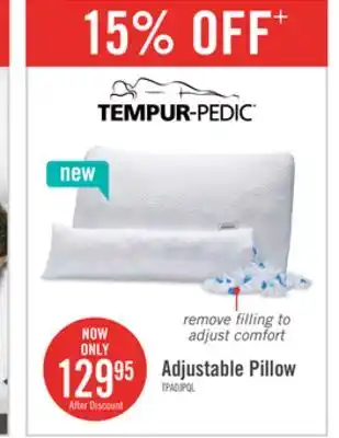 The Brick Tempur-pedic tempur-essential adjustable pillow offer