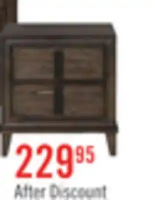 The Brick Kane nightstand offer