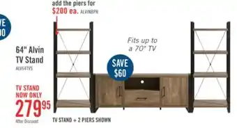 The Brick Alvin 64 tv stand offer