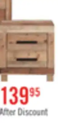 The Brick Mojave nightstand offer