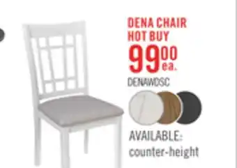The Brick Dena dining chair - white offer