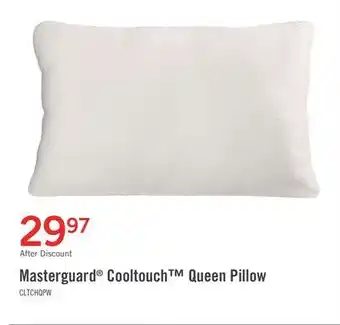 The Brick Masterguard cooltouch queen pillow offer