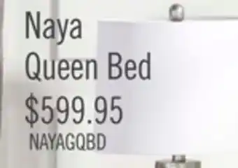 The Brick Naya queen bed offer