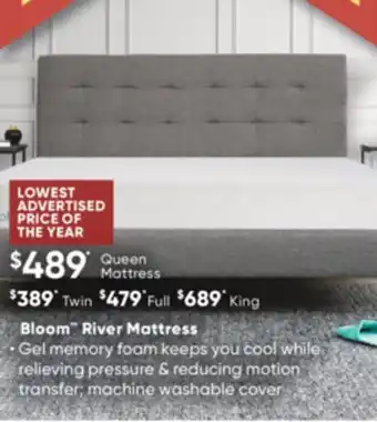 Sleep Country Bloom river mattress offer