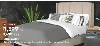 Sleep Country Athena bed offer