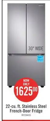 The Brick Samsung 22.1 cu. ft. french-door refrigerator - rf22a4111sr/aa offer