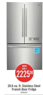 The Brick Frigidaire gallery 28.8 cu. ft. french-door refrigerator - grfn2853af offer
