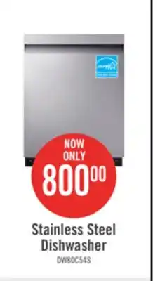 The Brick Samsung top-control smart dishwasher with stormwash - dw80cg5420sraa offer