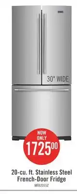 The Brick Maytag 20 cu. ft. french-door refrigerator mfb2055frz offer