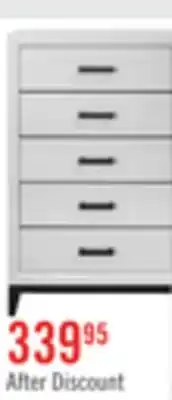 The Brick Kate chest - grey offer