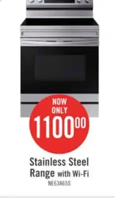 The Brick Samsung 6.3 cu. ft. freestanding electric range - ne63a6511ss/ac offer