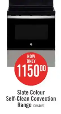 The Brick Ge 5 cu. ft. freestanding electric range with no-preheat air fry - jcb840etes offer