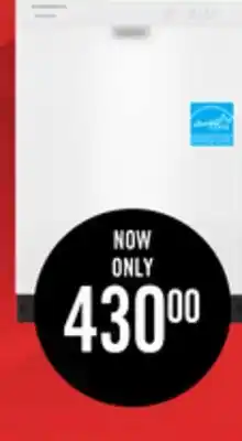 The Brick Amana dishwasher with triple filter wash system - adb1400amw offer