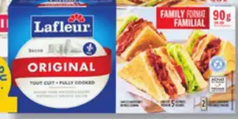 IGA Lafleur precooked bacon offer