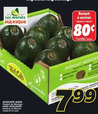 IGA Hass avocados offer