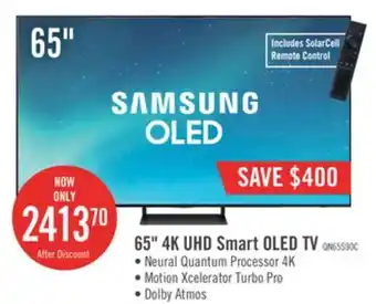The Brick Samsung s90c 65 4k oled tv offer