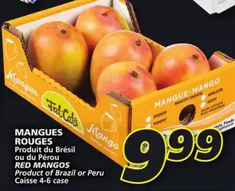 IGA Red mangos offer