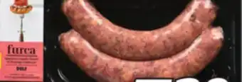 IGA Furca fresh sausages offer