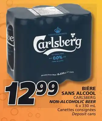 IGA Carlsberg non-alcoholic beer offer