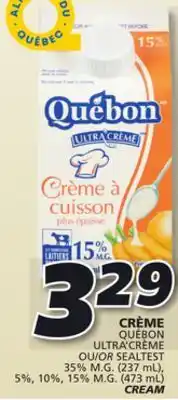 IGA Québon cream offer