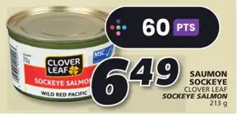 IGA Clover leaf sockeye salmon offer