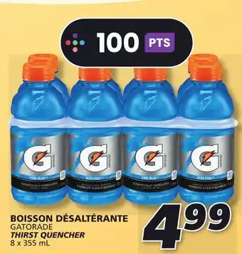 IGA Gatorade thirst quencher offer