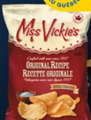 IGA Miss vickie's chips or snacks offer