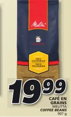 IGA Melitta coffee beans offer