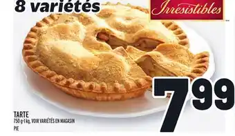 Metro Tarte | pie offer