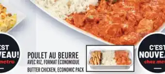 Metro Poulet au beurre | butter chicken offer