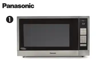 Canadian Tire Panasonic 2.2 cu-ft stainless-steel microwave offer