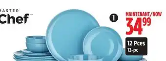 Canadian Tire Master chef dinnerware set offer
