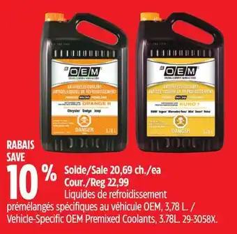Canadian Tire Vehicle-specific oem premixed coolants, 3.78l offer