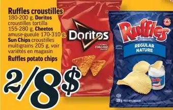 Marché Richelieu Croustilles ruffles | ruffles potato chips offer