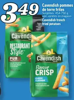 Marché Richelieu Pommes de terre frites cavendish | cavendish french fried potatoes offer