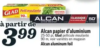 Marché Richelieu Papier d'aluminium alcan | alcan aluminum foil offer