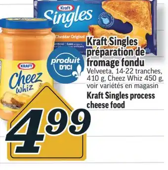 Marché Richelieu Singles préparation de fromage fondu kraft | kraft singles process cheese food offer