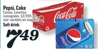 Marché Richelieu Pepsi, coke | soft drink offer