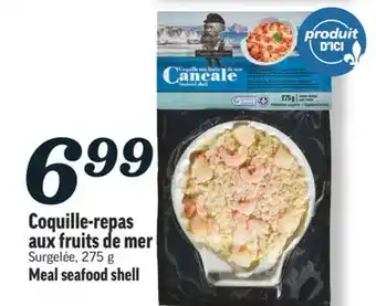 Marché Richelieu Coquille-repas aux fruits de mer | meal seafood shell offer