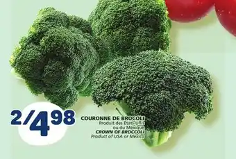 Marché Bonichoix Crown of broccoli offer
