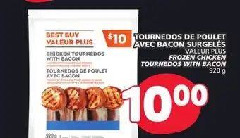 Marché Bonichoix Valeur plus frozen chicken tournedos with bacon offer