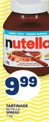 Marché Bonichoix Nutella spread offer