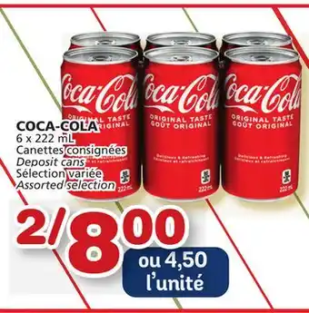 Marché Bonichoix Coca-cola offer