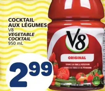 Marché Bonichoix V8 vegetable cocktail offer