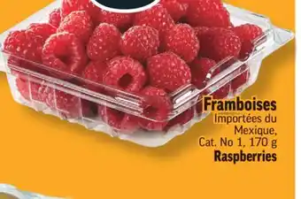 Marché Richelieu Framboises | raspberries offer