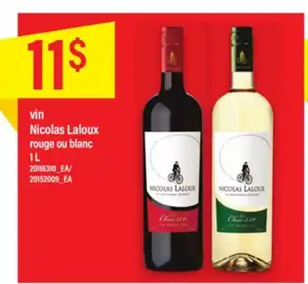 Maxi Vin nicolas laloux rouge ou blanc offer
